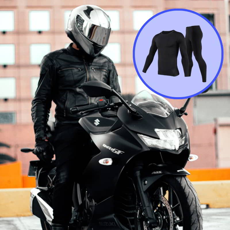 Thermal underwear for motorcycle riding hot sale